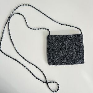 Moyna Beaded Small Vintage Evening Crossbody Purse Bag euro summer sardine girl